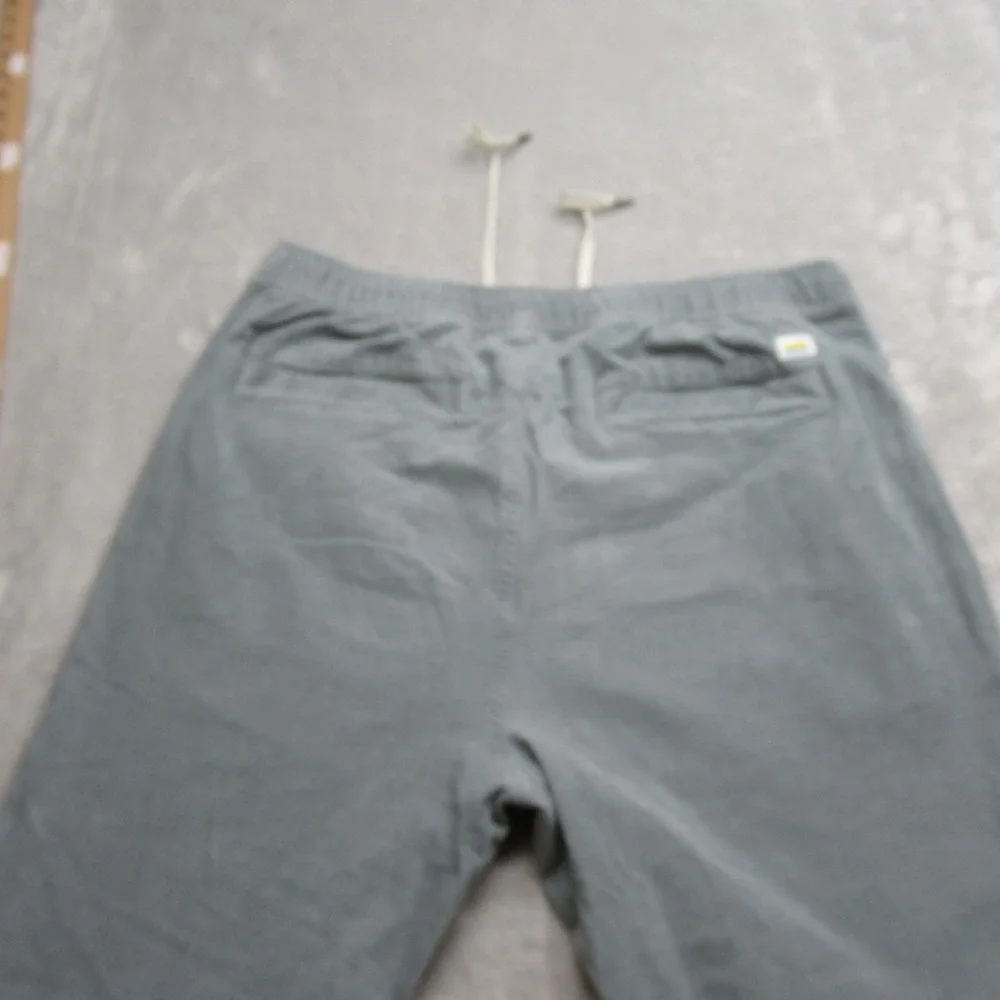 Vuori Optimist Pant‎ Mens 31x29 Gray Corduroy Drawstring Travel Flex Casual Soft